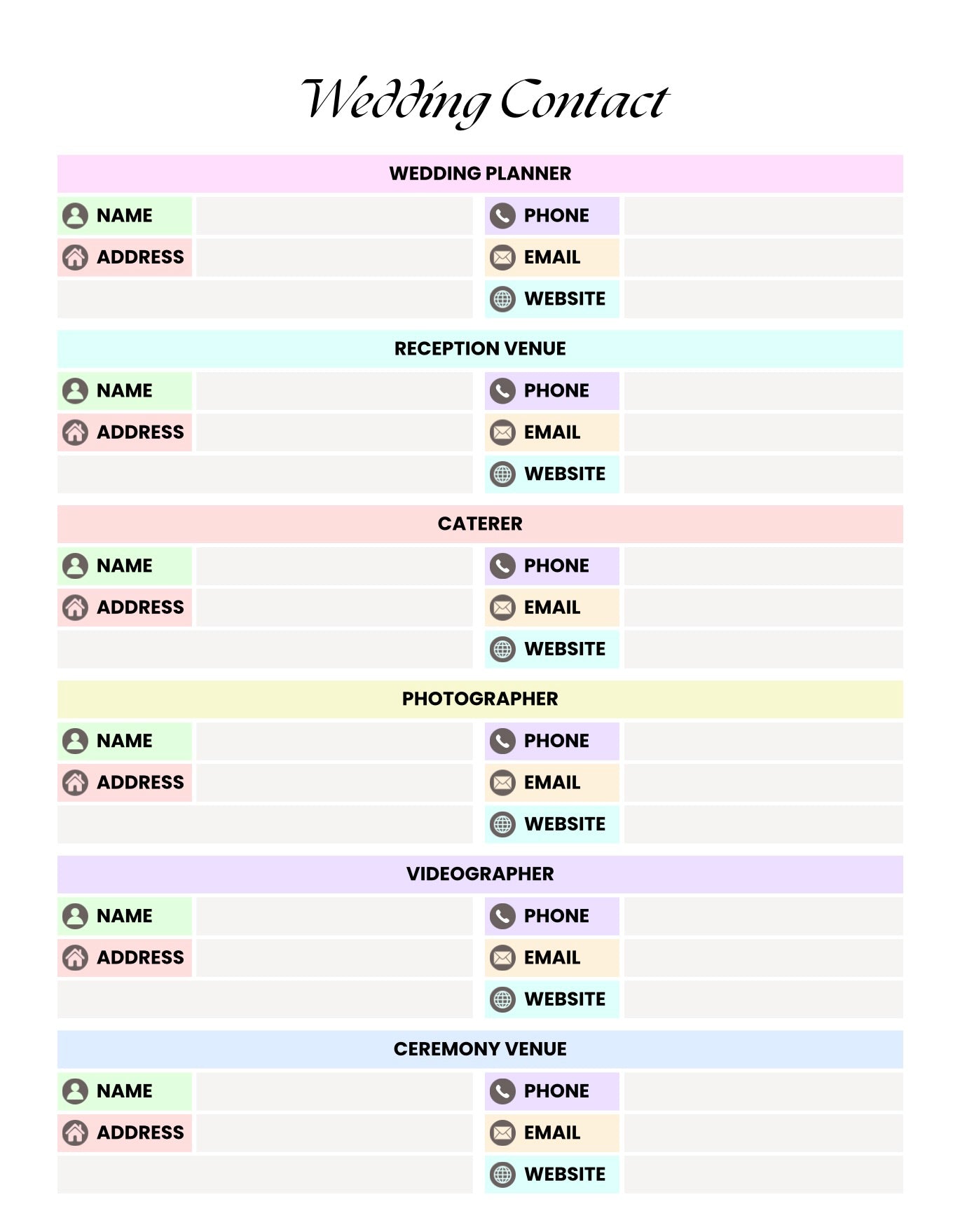 wedding template 500+ pages